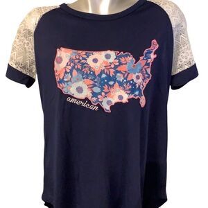 Wanderer America lace sleeve appliqué